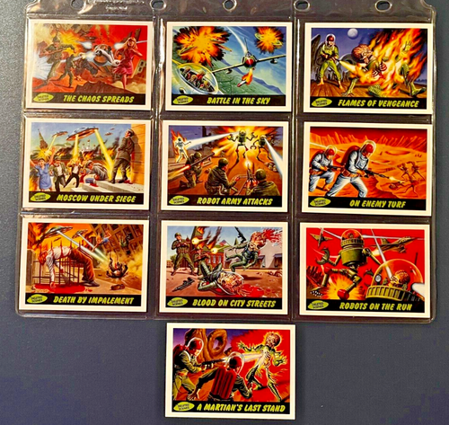 MARS ATTACKS TOPPS TRADING CARDS, 2013 INVASION, 2012 DELETED SCENES - Picture 8 of 8