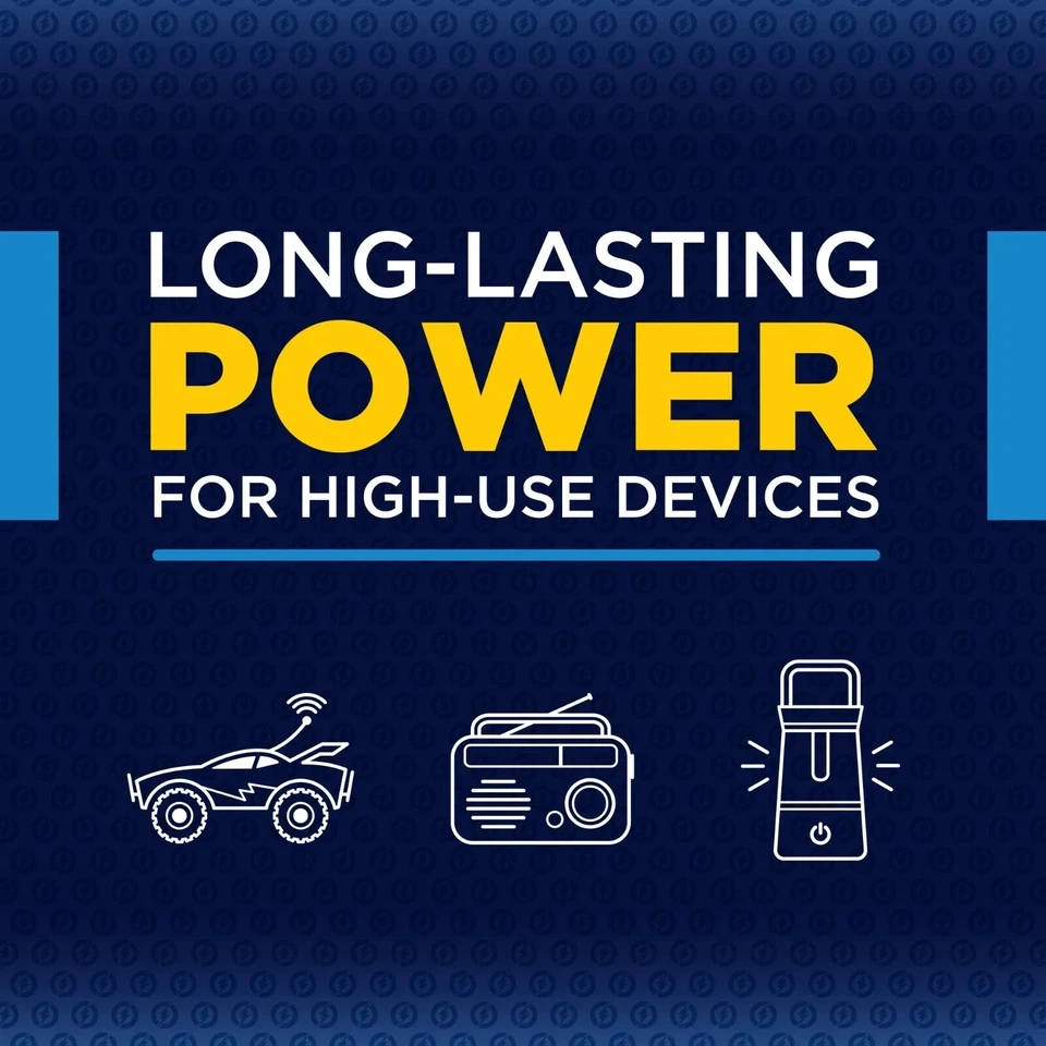 Baterías Rayovac High Energy D (paquete de 12), pilas alcalinas de celda D Foto 2 de 4