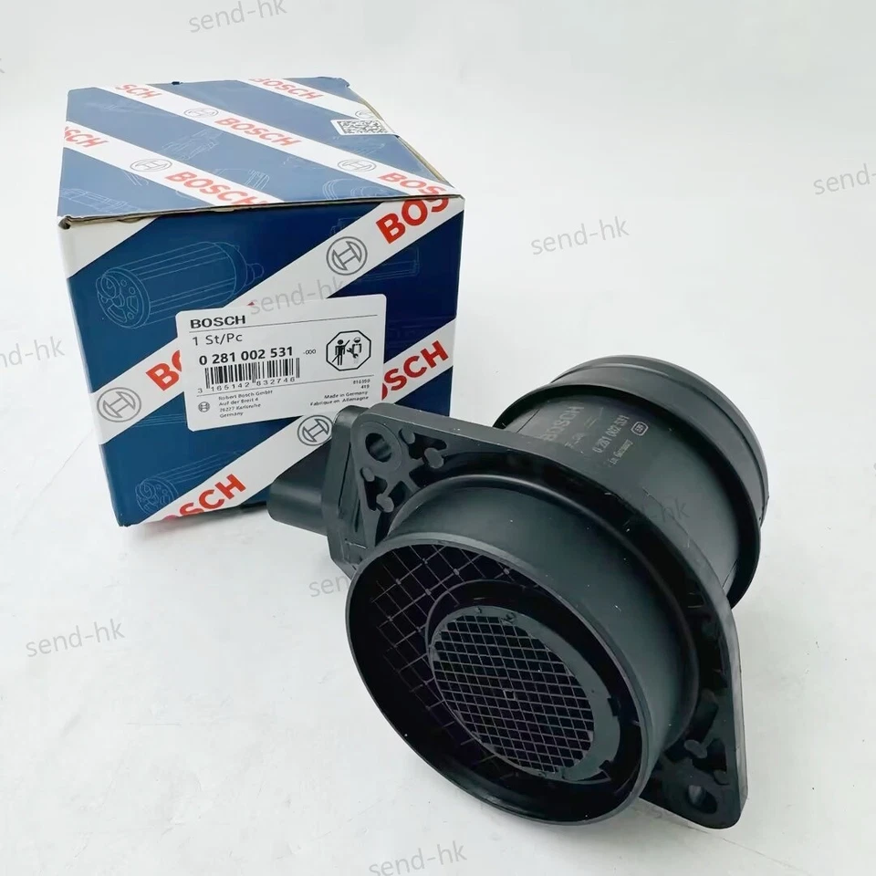 Sensor de flujo de masa de aire 0281002531 para Bosch VW Volkswagen Beetle Jetta Golf 04-06 Foto 2 de 4