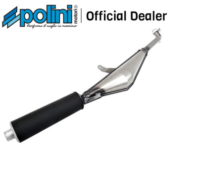 2000046 Exhaust Polini Country Model for Piaggio SI Mix C0500 50 1996-1999