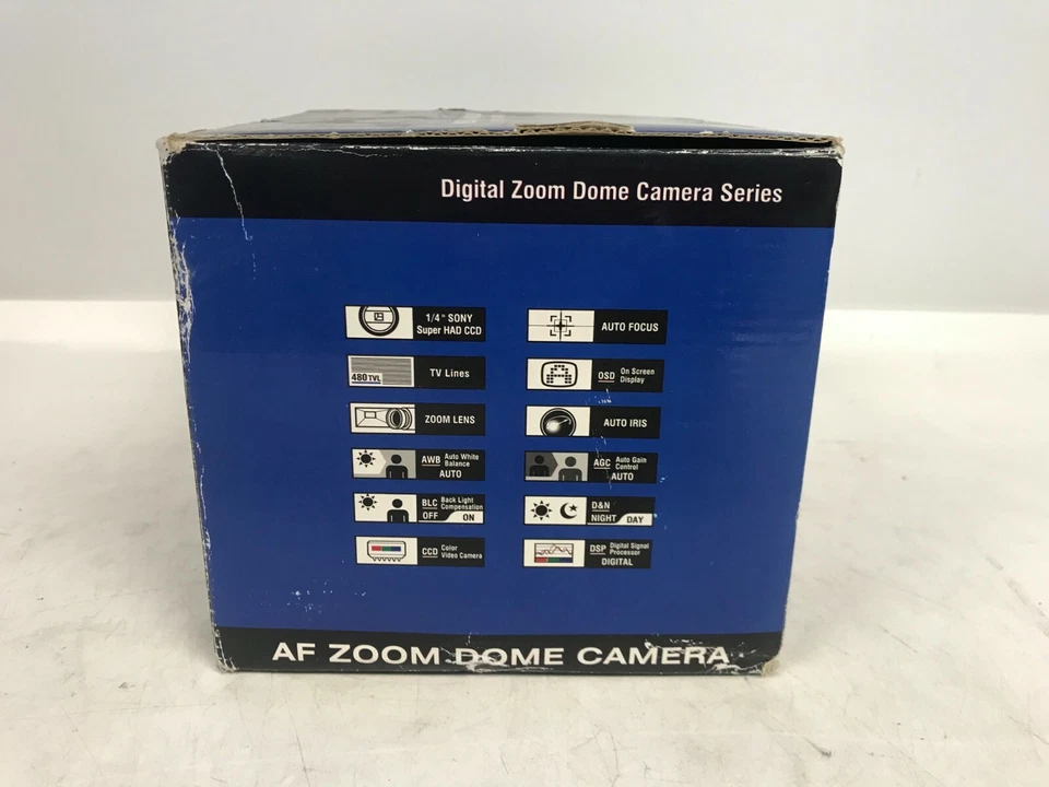 CCD Digital Color AF Zoom Dome Camera VZD127NL  - Image 3 of 4