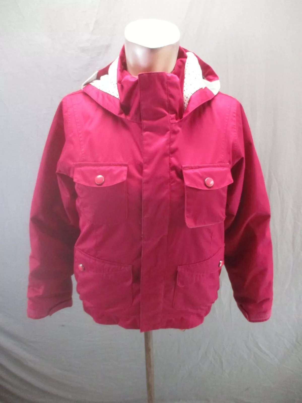 burton dry ride full zip powder skirt snowboard jacket