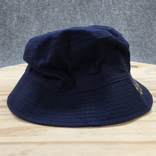 Robert Disneyland Bucket Hat Youth Blue One Size Wide Brim Embroidered Logo - Picture 7 of 10