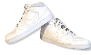 Nike Priority Mid Trainers Hi Top Boots White Uk7 641893-111 Sneakers vgc |  eBay