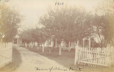 RPPC Postcard Home Of Alvin Kerst Greenville OH Darke County,