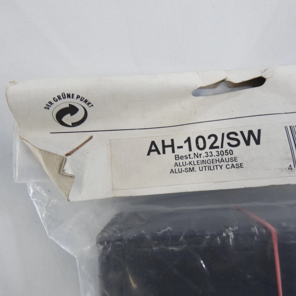 SATA HDD External Hard Drive Disk Enclosure Case UK AH-102/SW Monacor Aluminium - Image 3 of 4