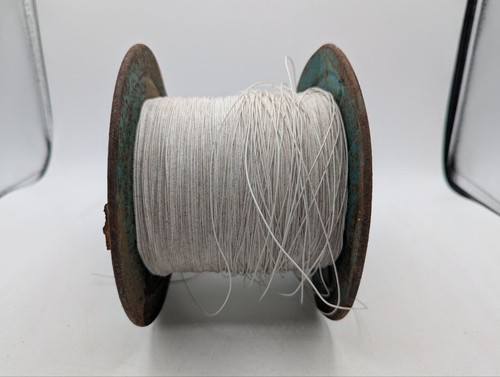 Tensolite Whit Insulated Wire Thin Electrical 5000' 2410 GR Old Stock Great RD33
