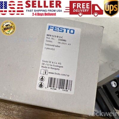 New FESTO MFH-5/2-D-1-C 150981 Solenoid valve