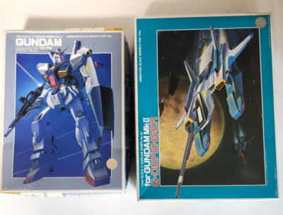 RX-178 GUNDAM Mk-II & G-DEFENSER セット GUNDAM MK-II G Defenser SET 1:144 Retro Model Kit BANDAI | eBay