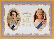 The Leonardo Collection Majesty Queen Elizabeth II Commemorative Magnet, LP18217