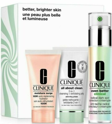 Clinique Even Better Dark Spot Corrector Brighter Skin 3 piece Set