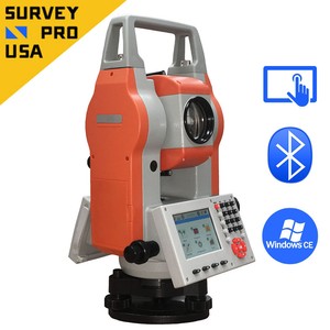 Windows-CE-2-034-Reflectorless-Total-Station-No-Prism-Bluetooth-Single-Axis-Survey