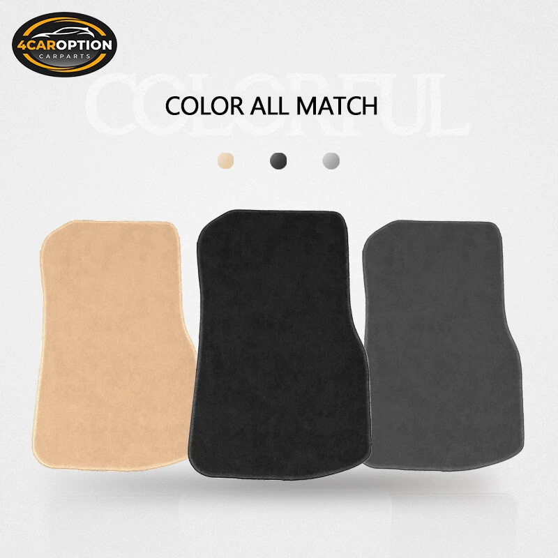 14-20 F32 4 Series Floor Mats Carpet Front & Rear Black 4PC - Nylon FOR: (BMW) Foto 3 de 4