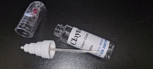 TOUCH UP BRUSH LACQUER PRIMER ,CAR PAINT FOR CITROEN BEIGE SLOUGHI-MET 1982-83 - Picture 4 of 7