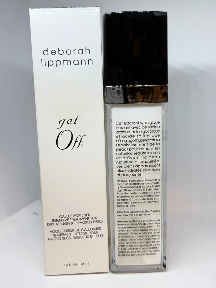 Tratamiento intensivo suavizante de callos Deborah Lippmann Get Off 3,6 fl oz nuevo en caja Foto 2 de 2