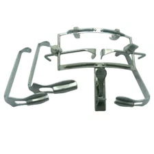 Dingman Mouth Gag Comes With 3 Blades Dental ENT Surgical Retractor Instruments