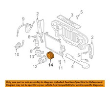 CHRYSLER OEM 00-02 Wrangler Condenser, Compressor Lines-Clutch 5014415AA