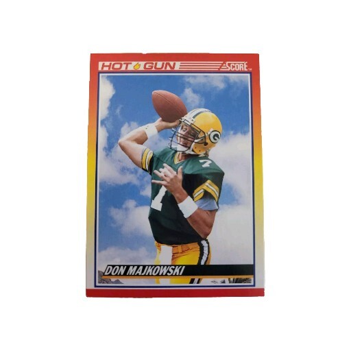 1990 Score Football Card #315 Don Majkowski Green Bay Packers (D6