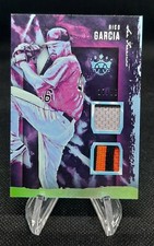 RICO GARCIA 2020 DIAMOND KINGS DUAL PATCH JERSEY RELIC 17/99 GIANTS
