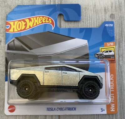 Hot Wheels Tesla CyberTruck Modelo colecconable en mnatura - Etsy Méxco