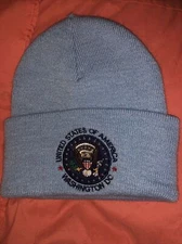 USA Washington DC Hat United States of America Embroidered Beanie Cap Winter 