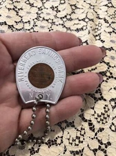 Riverhead Savings Bank Lucky penny keychain