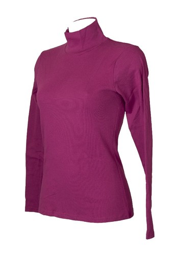 Lupetto donna maglia mezzo collo manica lunga caldo e soffice cotone bio RAGNO a - Foto 47 di 84