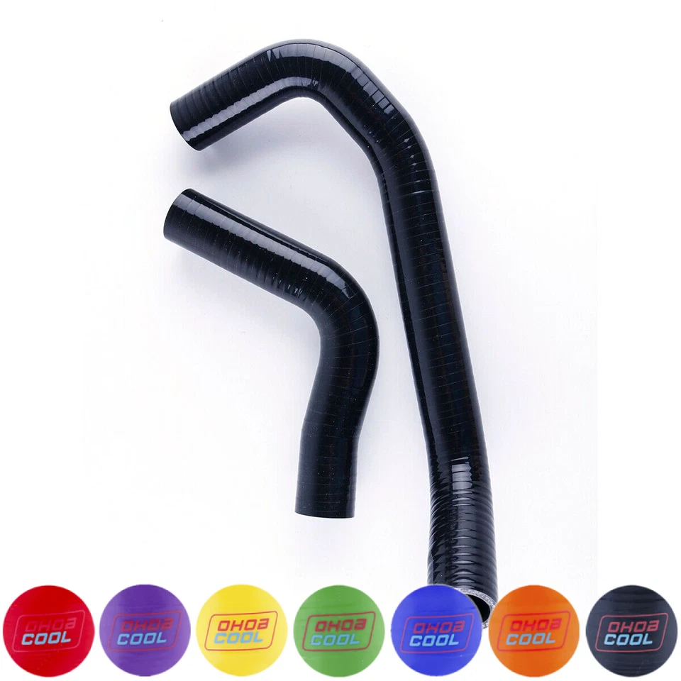 Manguera de radiador de silicona para Mitsubishi Lance Virage Colt 1997-2000 1,8 L 4G93 MT. Foto 3 de 4