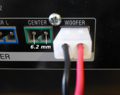 Home Theater proprietary 6.2 mm cable for sony samsung, etc, 6 pieces, 1ft each