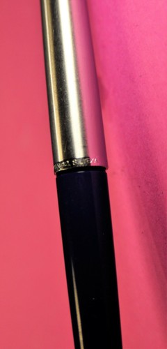 Pluma Estilográfica "Pelikan" P 12 Silvexa Azul Oscuro y CT M Nueva en Caja Alemana c.1966 - Imagen 10 de 12