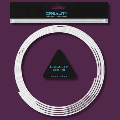Creality Official Teflon Tube Kit 2M，Compatible with Ender-3，Ender-3 V2，CR-10 Ma
