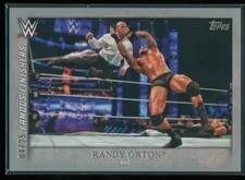 Randy Orton 2015 Topps WWE Undisputed Famous Finishers Silver #7 4/25