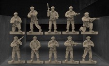28mm Soldiers (UNified Intelligence Taskforce) x10 TGM-7