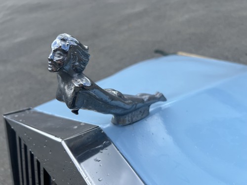 73-79 VW SUPER BEETLE FRONT ROLLS ROYCE STYLE HOOD BONNET W/ GRILL OLYMPIC BLUE - Picture 7 of 11