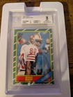 1986 Topps - Jerry Rice #161 BGS 8