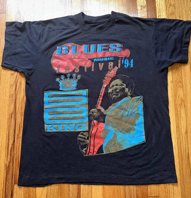 BB King Blues Festival Tee Cotton Unisex Shirt EG398