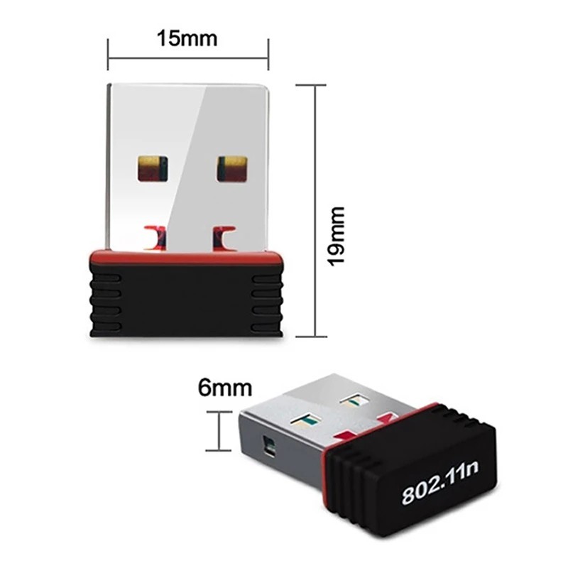 Computer Adapter Pc DUAL BAND WIFI DONGLE 2.4GHZ 5GHZ WIRELESS USB ADAPTER 600MBPS PC ...