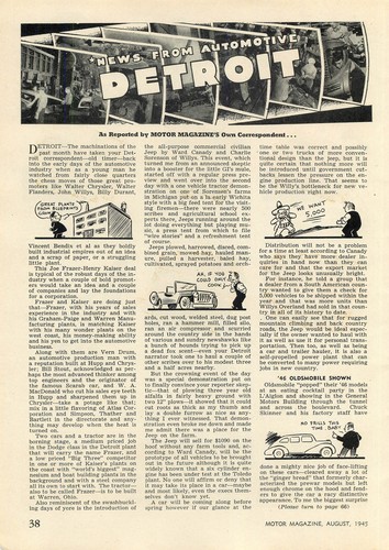 Magazine Print Ad KING BEE 1945 Truck & Bus Mirrors Hy-Power Lamps Foto-Ray - Picture 2 of 2