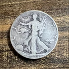 Liberty Walking Half Dollar 50C Coin 1938 US Silver Circulated
