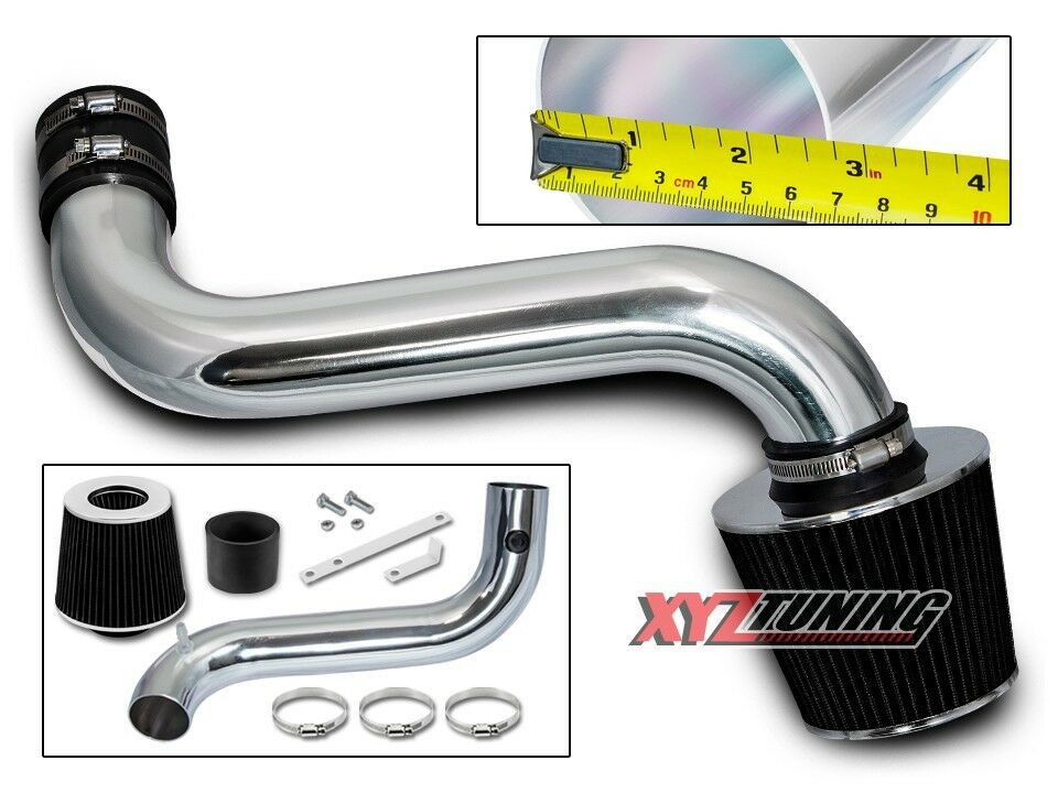 BLACK Short Ram Air Intake Induction Kit + Filter For 92-95 S-10/Blazer 4.3L V6