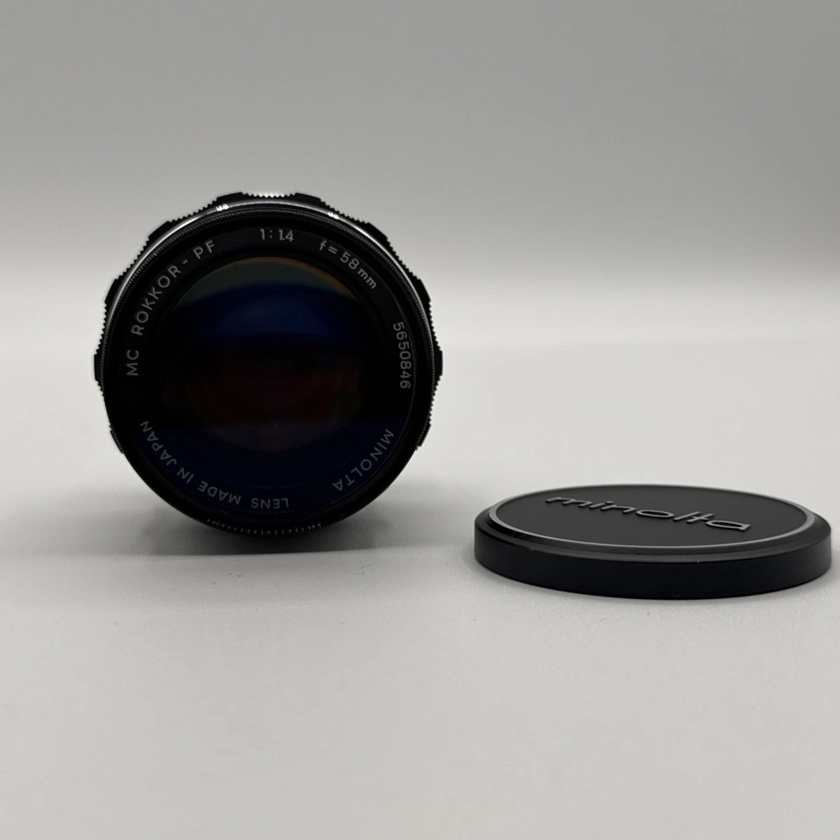 Minolta Rokkor PF 58mm Focal f/1.4 Camera Lenses for sale | eBay