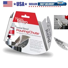 Elegant Pouring Chute Replacement - Baking is a Work of Heart, Stainless Steel