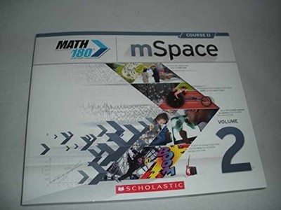MSpace Course II Volume 2 - Paperback, by Scholastic - Very Good o