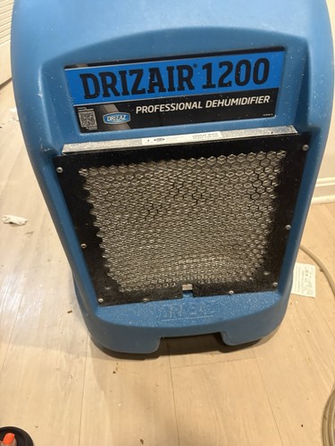 Dri-Eaz DrizAir 1200 Industrial Dehumidifier Unit Blue