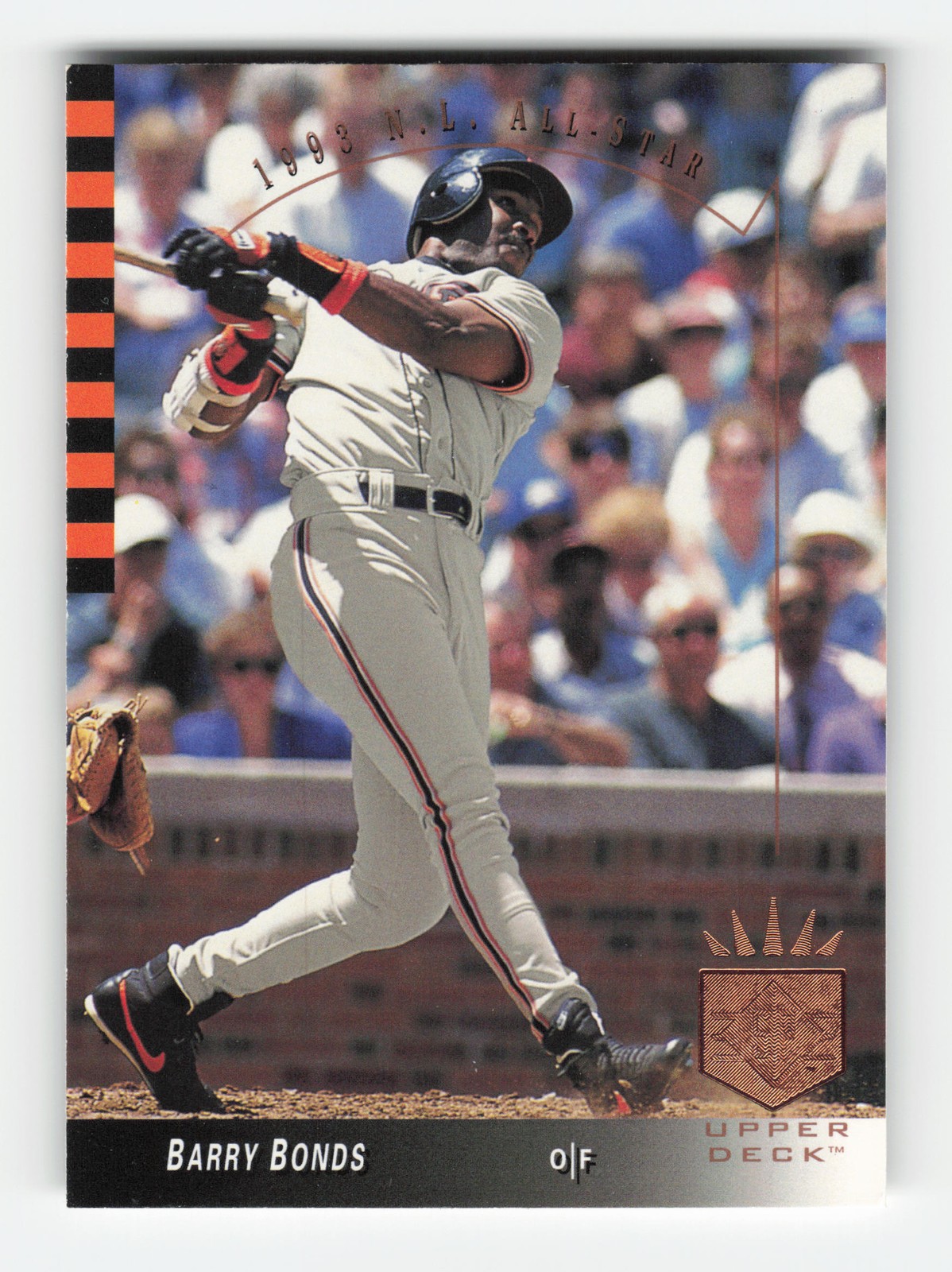 1993 SP #10 Barry Bonds Near Mint or Better