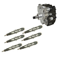 Bd 6.7l Cummins Stage 1 Performance Cr Pump Injectors Package Dodge 2007.5-18