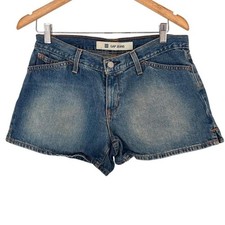 GAP Jeans Womens Denim Shorts Distressed Blue Cotton Size 6
