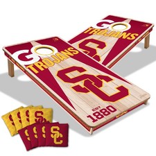 YouTheFan NCAA USC Trojans 2 x 4 Wood Cornhol...