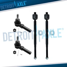 Front Left Right Inner & Outer Tie Rod End for Saturn Vue Chevy Equinox Torrent