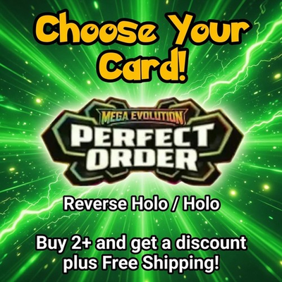 #ad Pokémon Perfect Order Holo amp; Reverse Holo Choose Your Card Free Shipping $0.99